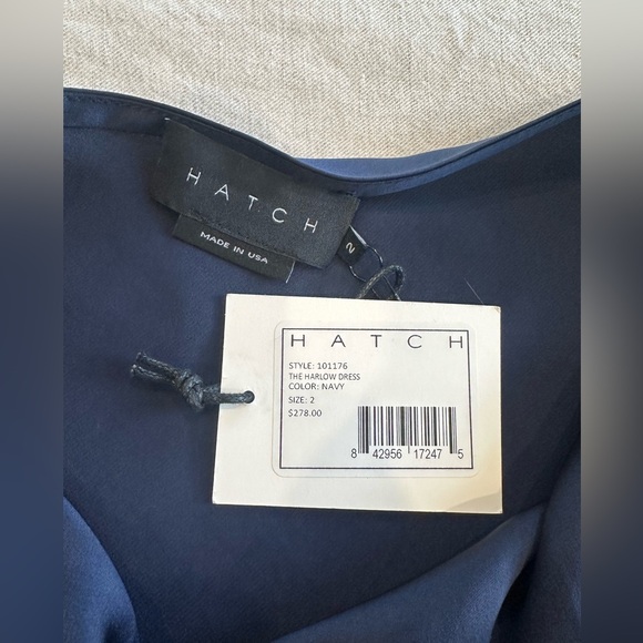 Hatch The Harlow Women's Navy Blue Sleeveless Maternity Evening Dress Size 2 - Picture 8 of 12